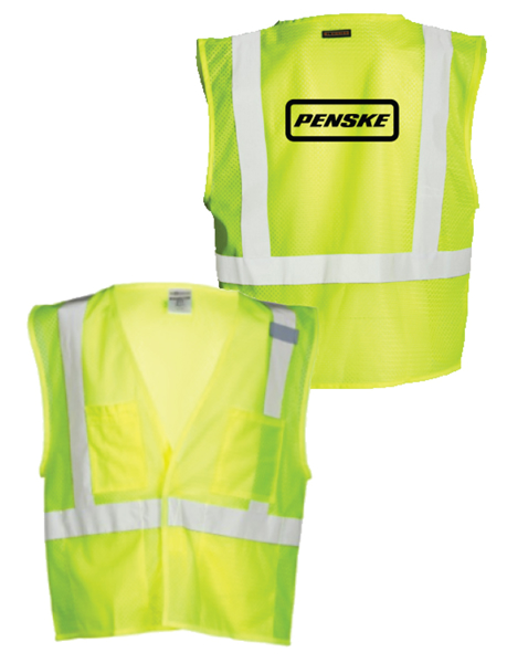 Picture of Mesh Safety Vest 4 Pocket Hoop and Loop